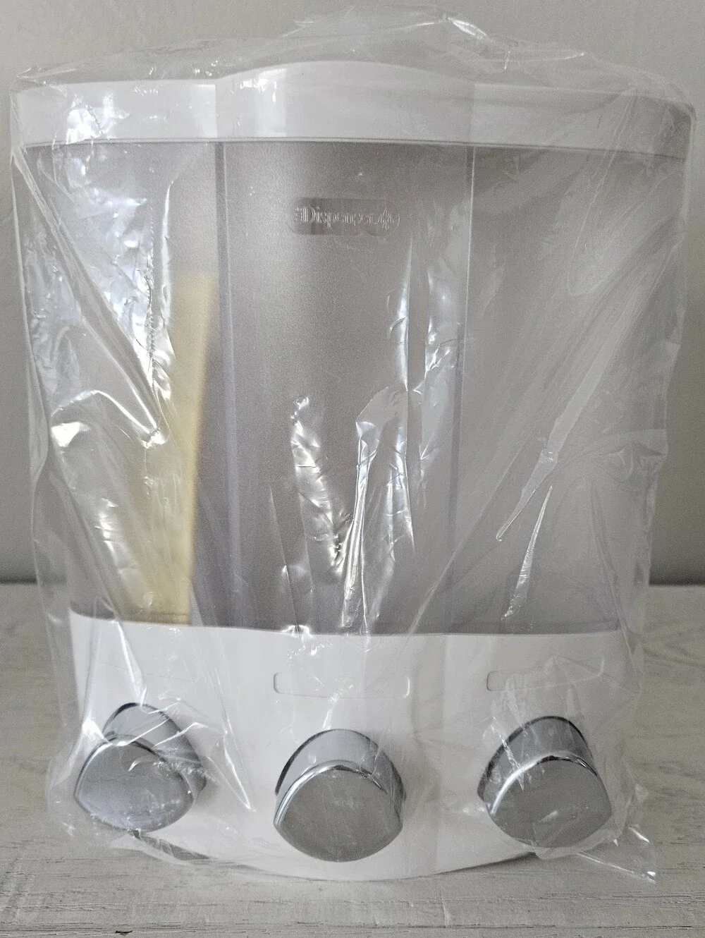 The Dispenser Shower Corner  Trio Body Wash Shampoo Conditioner Lotion NIB